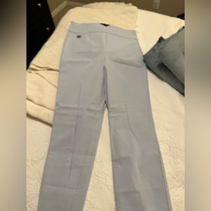 Pale Blue pin striped work pants